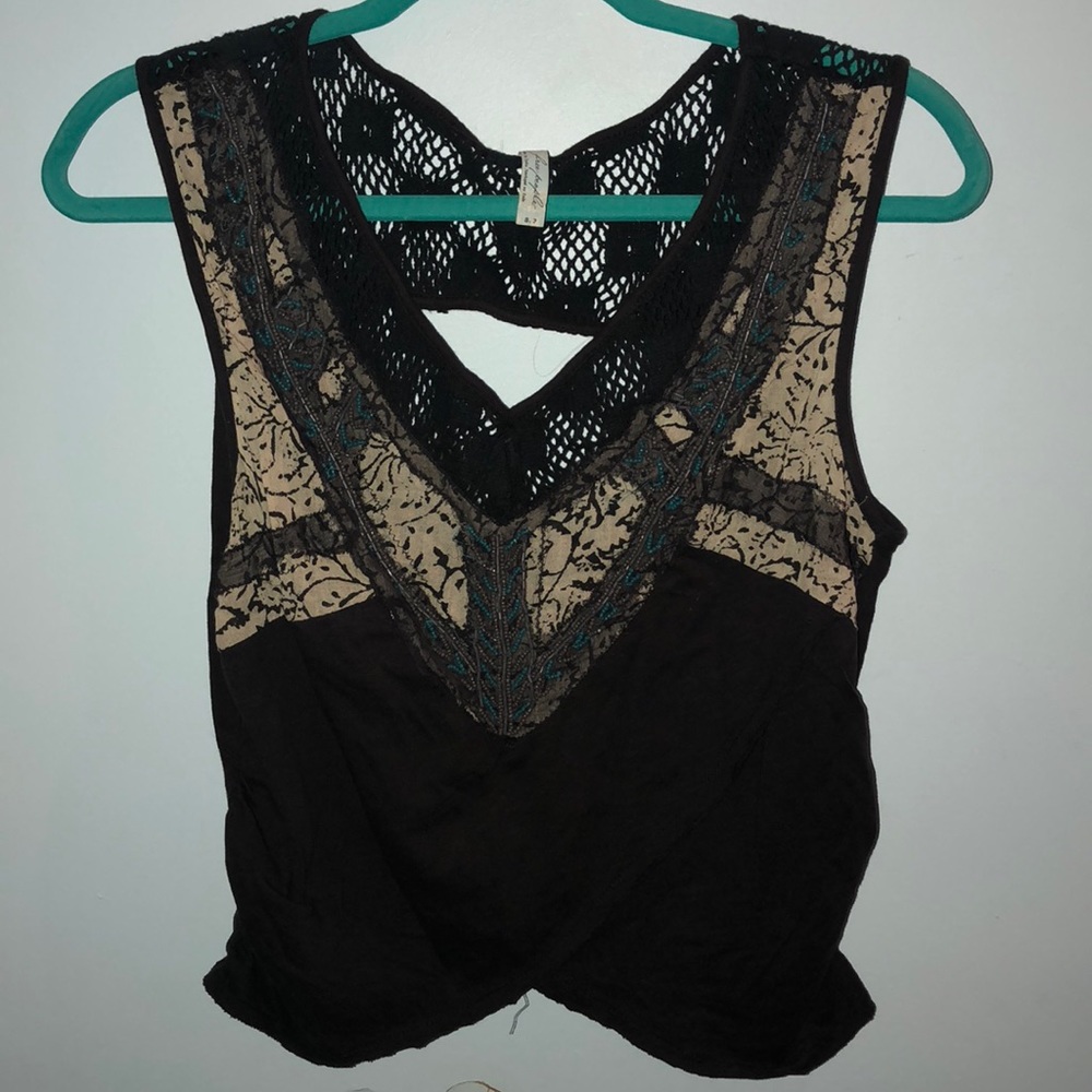 FREE PEOPLE Beaded top